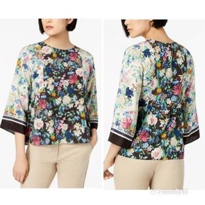 Weekend Max Mara Silk Floral Blouse